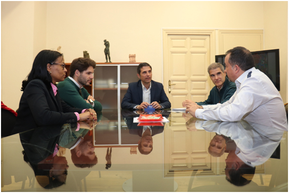  Reunión con el Alcalde de Alcalá de Henares