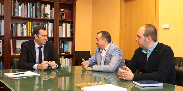 Reunión con el Presidente de la Confederación Hidrográfica del Tajo